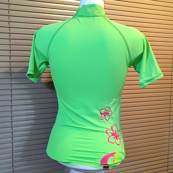 Immaculate vintage RipCurl surf top rash tee T-shirt Y2K surfing, collectible - Picture 4 of 14